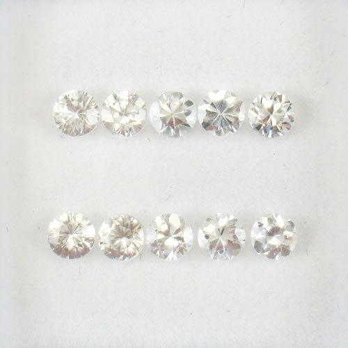 ホワイトジルコン　1.64ct　10ps　ジュエリールース ed617
