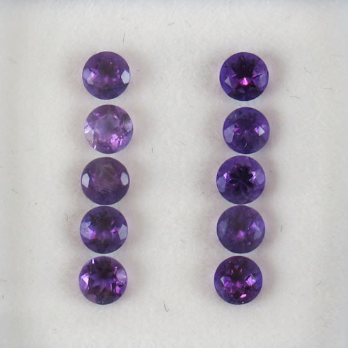 アメジスト　1.09ct　10ps　ジュエリールース ed619 画像