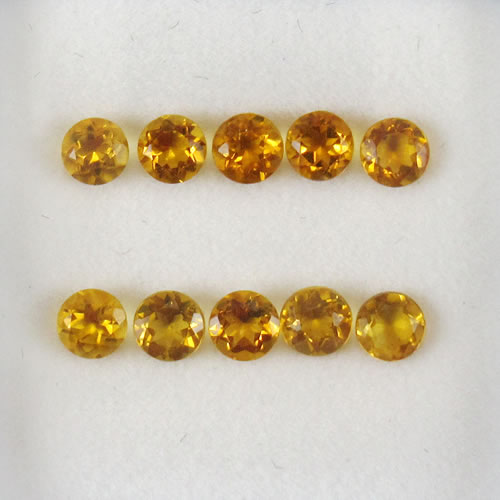 シトリントパーズ　1.01ct　10ps　ジュエリールース ed620