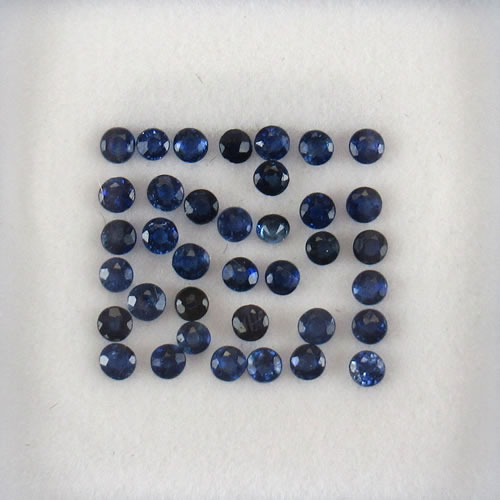 ブルーサファイア　0.89ct　1.5～1.7mm　ジュエリールース ed625 画像