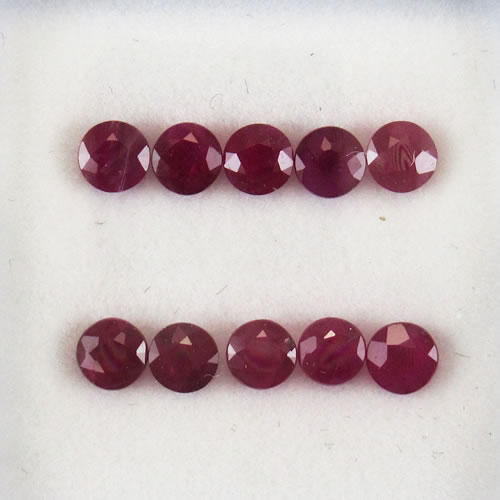 ルビー　1.84ct　10ps　ジュエリールース ed628