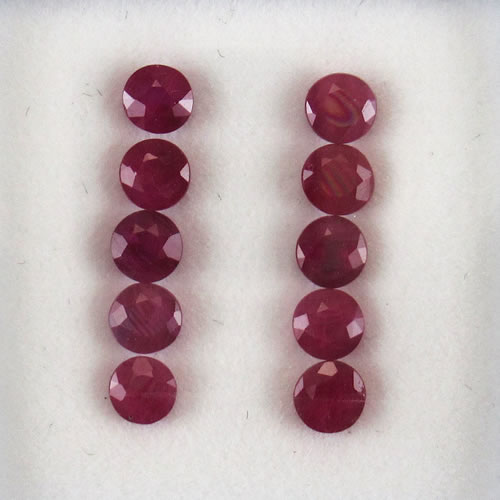 ルビー　1.81ct　10ps　ジュエリールース ed629 画像