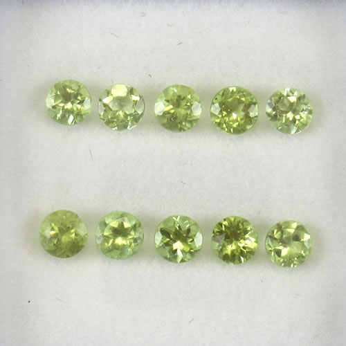 ペリドット　1.18ct　10ps　ジュエリールース ed630