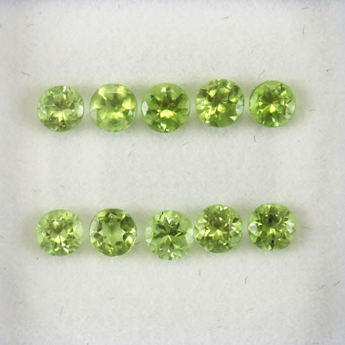 ペリドット　1.26ct　10ps　ジュエリールース ed631