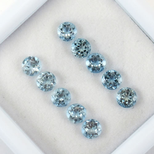 アクアマリン　1.04ct　10ps　ジュエリールース ed634 画像