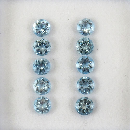 アクアマリン　1.04ct　10ps　ジュエリールース ed634 画像