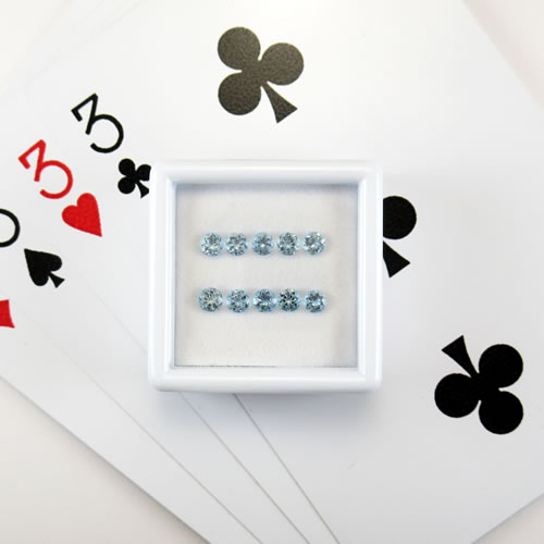 アクアマリン　1.04ct　10ps　ジュエリールース ed634 画像