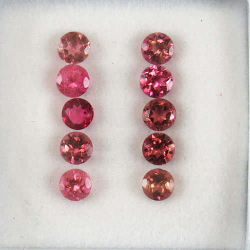 ピンクトルマリン　1.08ct　10ps　ジュエリールース ed636 画像