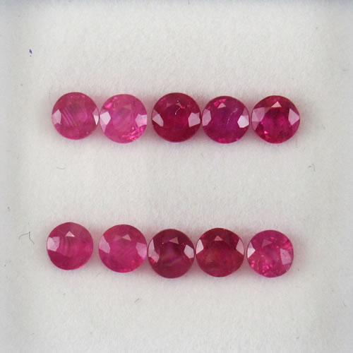 ルビー　1.44ct　10ps　ジュエリールース ed638