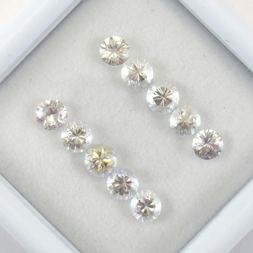 ホワイトサファイア　1.43ct　10ps　ジュエリールース ed640 画像