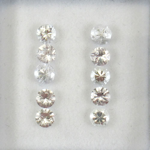 ホワイトサファイア　1.39ct　10ps　ジュエリールース ed641 画像
