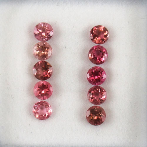 ピンクトルマリン　1.07ct　10ps　ジュエリールース ed642 画像