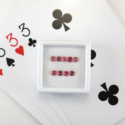 ピンクトルマリン　0.97ct　9ps　ジュエリールース ed643 画像