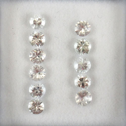 ホワイトサファイア　1.49ct　11ps　ジュエリールース ed644 画像