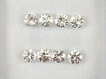 ホワイトジルコン　1.28ct　8ps　ジュエリールース