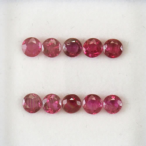 ルビー　1.33ct　10ps　ジュエリールース ed648