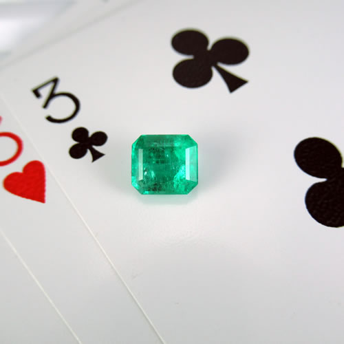 コロンビア産エメラルド　2.03ct　ジュエリールース ed650 画像