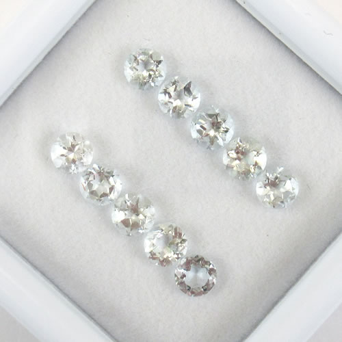 アクアマリン　0.91ct　10ps　ジュエリールース ed658 画像