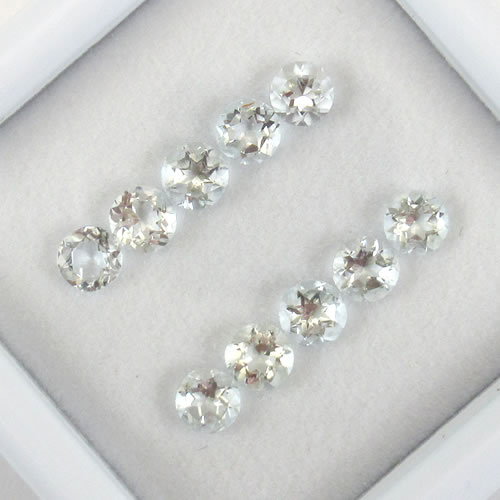 アクアマリン　0.91ct　10ps　ジュエリールース ed658 画像