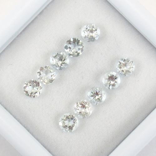 アクアマリン　0.93ct　10ps　ジュエリールース ed659 画像