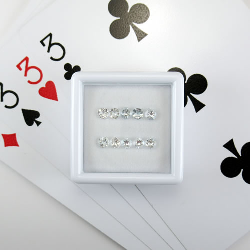アクアマリン　0.93ct　10ps　ジュエリールース ed659 画像