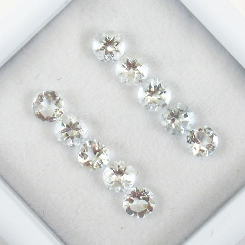 アクアマリン　0.96ct　10ps　ジュエリールース ed664 画像