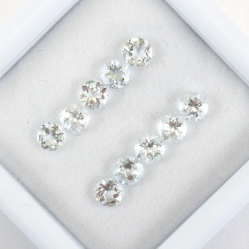 アクアマリン　0.96ct　10ps　ジュエリールース ed664 画像