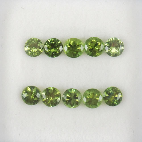 グリーンサファイア　1.34ct　10ps　ジュエリールース ed666