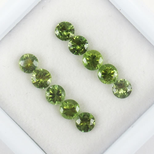 グリーンサファイア　1.34ct　10ps　ジュエリールース ed666 画像