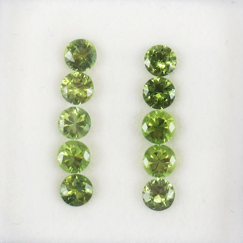 グリーンサファイア　1.34ct　10ps　ジュエリールース ed666 画像