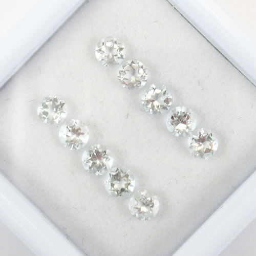 アクアマリン　0.91ct　10ps　ジュエリールース ed667 画像