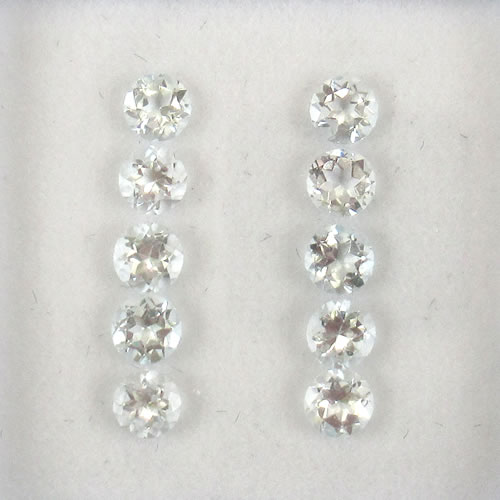 アクアマリン　0.91ct　10ps　ジュエリールース ed667 画像