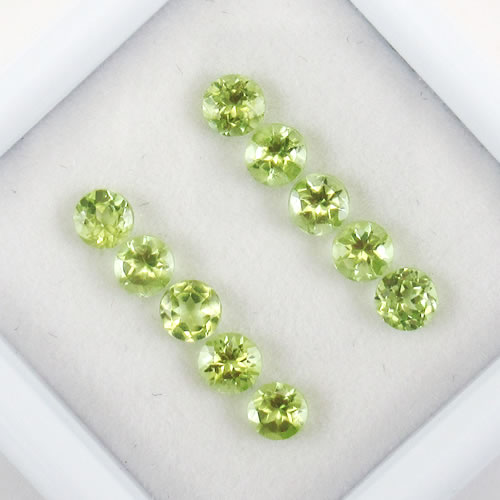 ペリドット　1.27ct　10ps　ジュエリールース ed669 画像