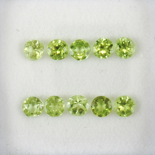 ペリドット　1.20ct　10ps　ジュエリールース ed670