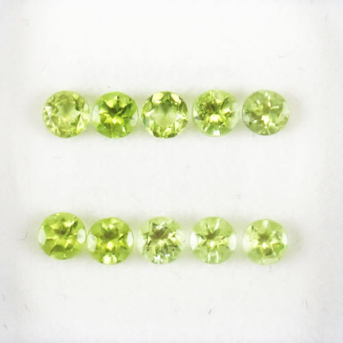 ペリドット　1.30ct　10ps　ジュエリールース ed671