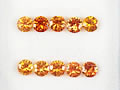 オレンジサファイア　1.34ct　10ps　ジュエリールース