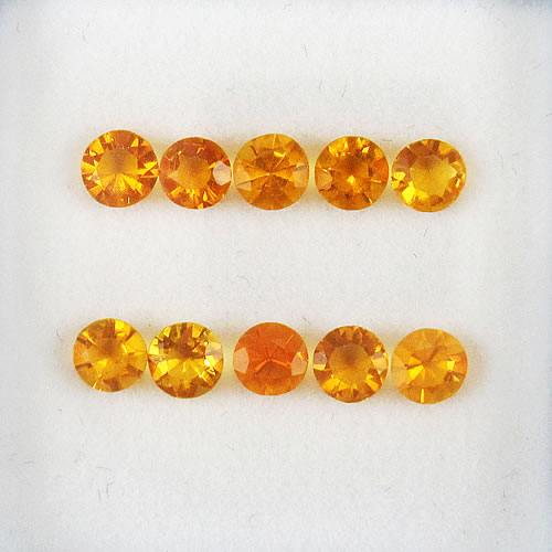 ファイアーオパール　0.75ct　10ps　ジュエリールース ed680
