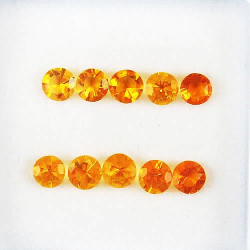 ファイアーオパール　0.73ct　10ps　ジュエリールース ed686