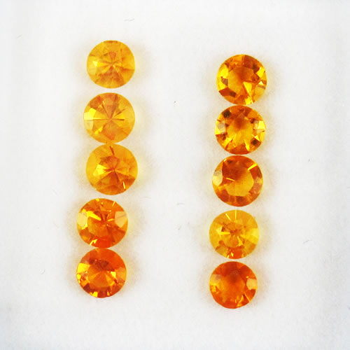 ファイアーオパール　0.73ct　10ps　ジュエリールース ed686 画像