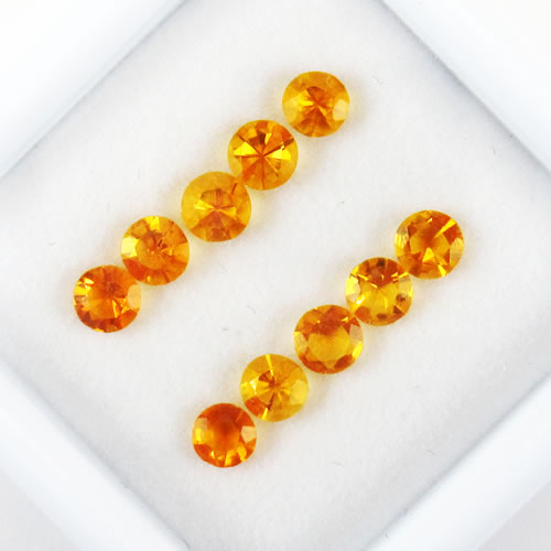 ファイアーオパール　0.73ct　10ps　ジュエリールース ed686 画像