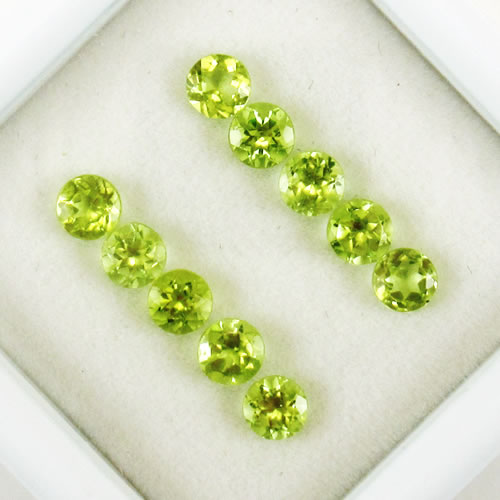 ペリドット 1.28ct 10ps ジュエリールース ed696 画像
