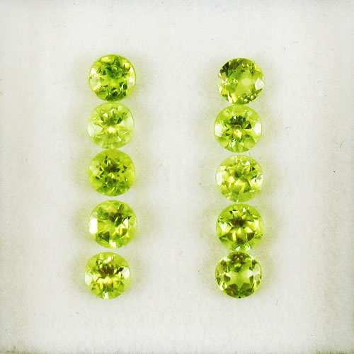 ペリドット 1.28ct 10ps ジュエリールース ed696 画像