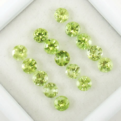 ペリドット 1.80ct 15ps ジュエリールース ed697 画像