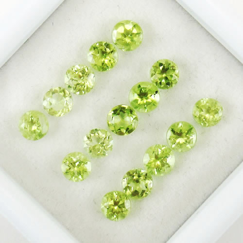 ペリドット 1.80ct 15ps ジュエリールース ed697 画像