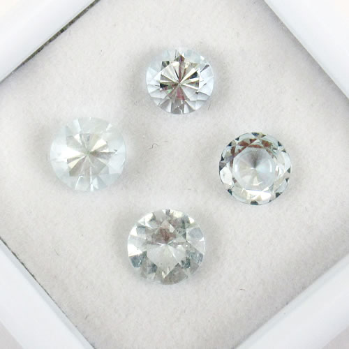 アクアマリン　1.39ct　4ps　ジュエリールース ed699 画像