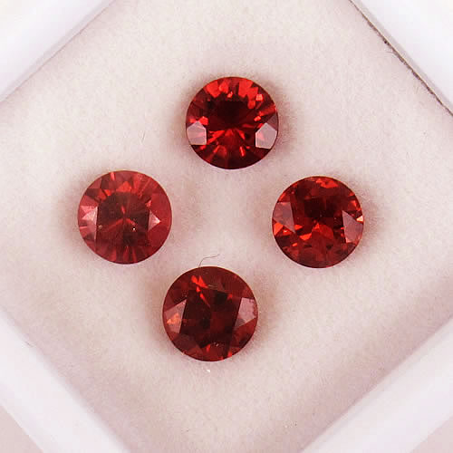 ガーネット 1.98ct 4ps ジュエリールース ed700 画像