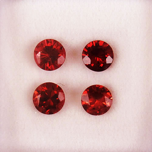 ガーネット 1.98ct 4ps ジュエリールース ed700 画像