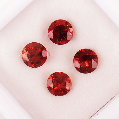 ガーネット 1.98ct 4ps ジュエリールース ed700 画像