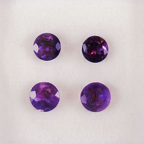 アメジスト　1.14ct　4ps　ジュエリールース ed703
