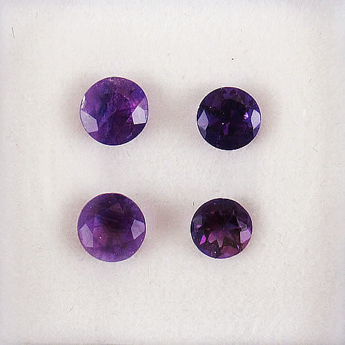 アメジスト　1.14ct　4ps　ジュエリールース ed703 画像